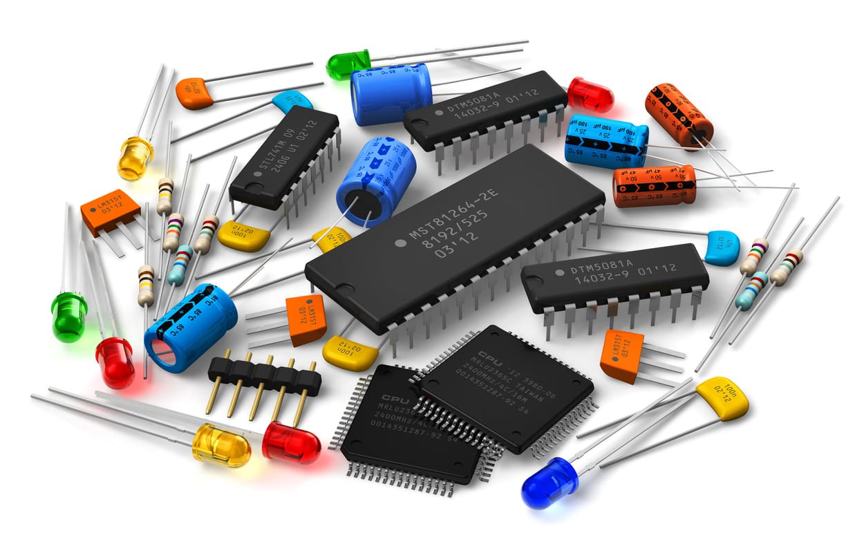 transistors and electronic components