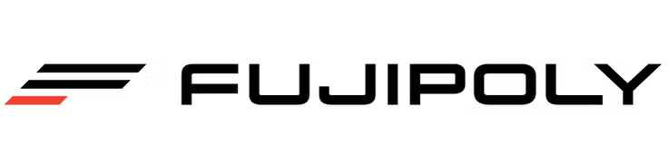 The logo for Fujipoly.