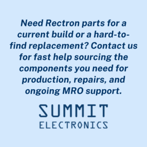 Need Rectron parts for a current build 