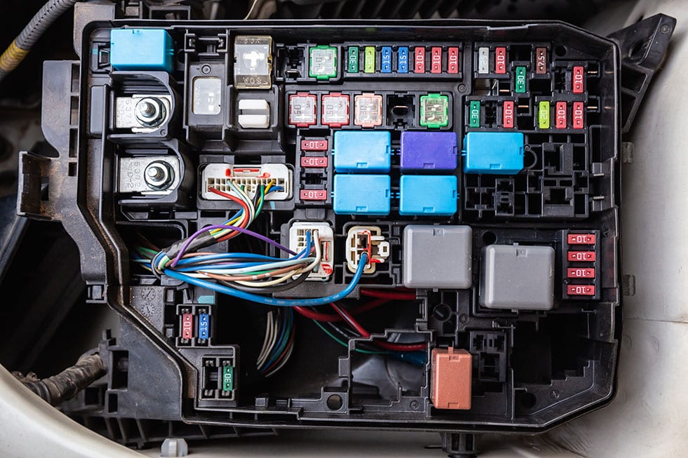 An automotive fuse set for controlling various legacy vehicle systems.