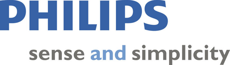 The logo for electronics company Philips.