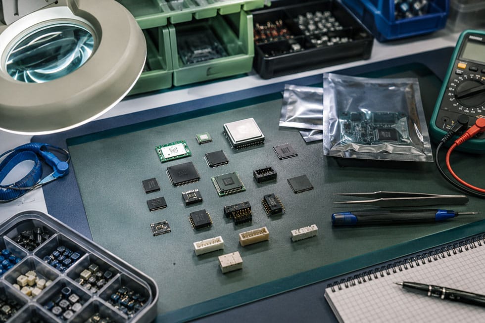 Some hard to find electronic components available from Summit Electronics.