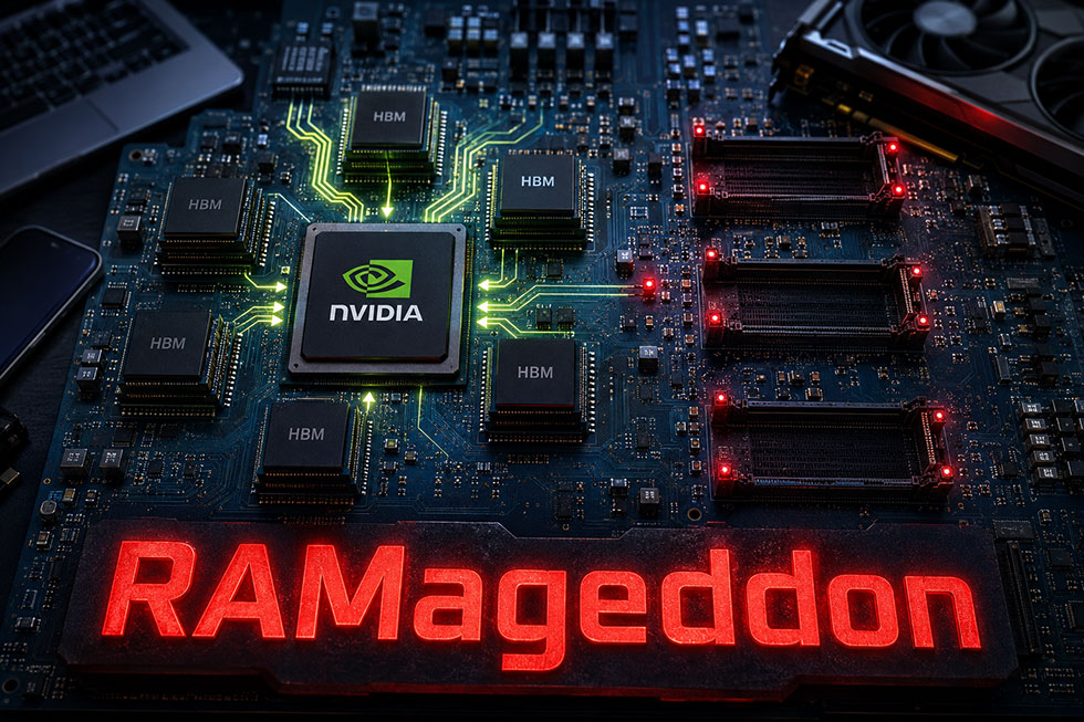 RAMageddon! Nvidia and AI Fuel Consumer Electronics DRAM Shortage
